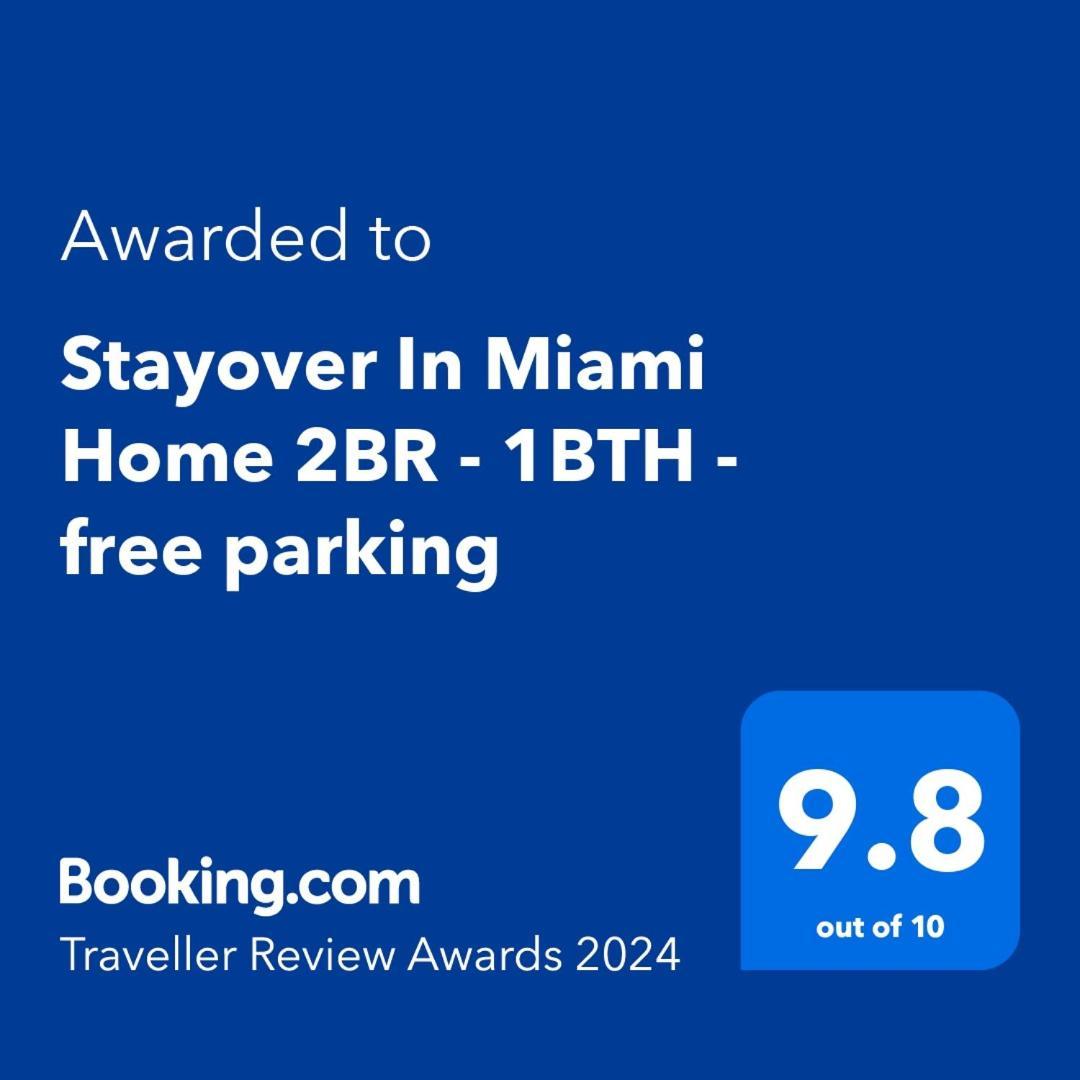Stayover In Miami Home 2Br - 1Bth - Free Parking Dış mekan fotoğraf